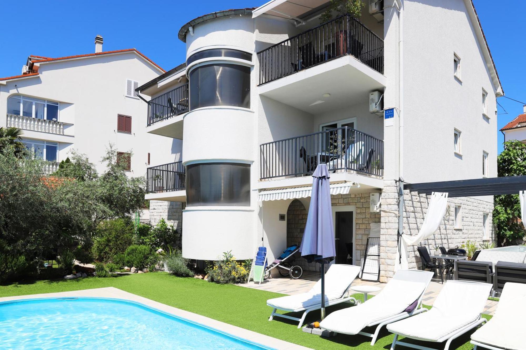 Apartments Skandi1 Malinska Dış mekan fotoğraf